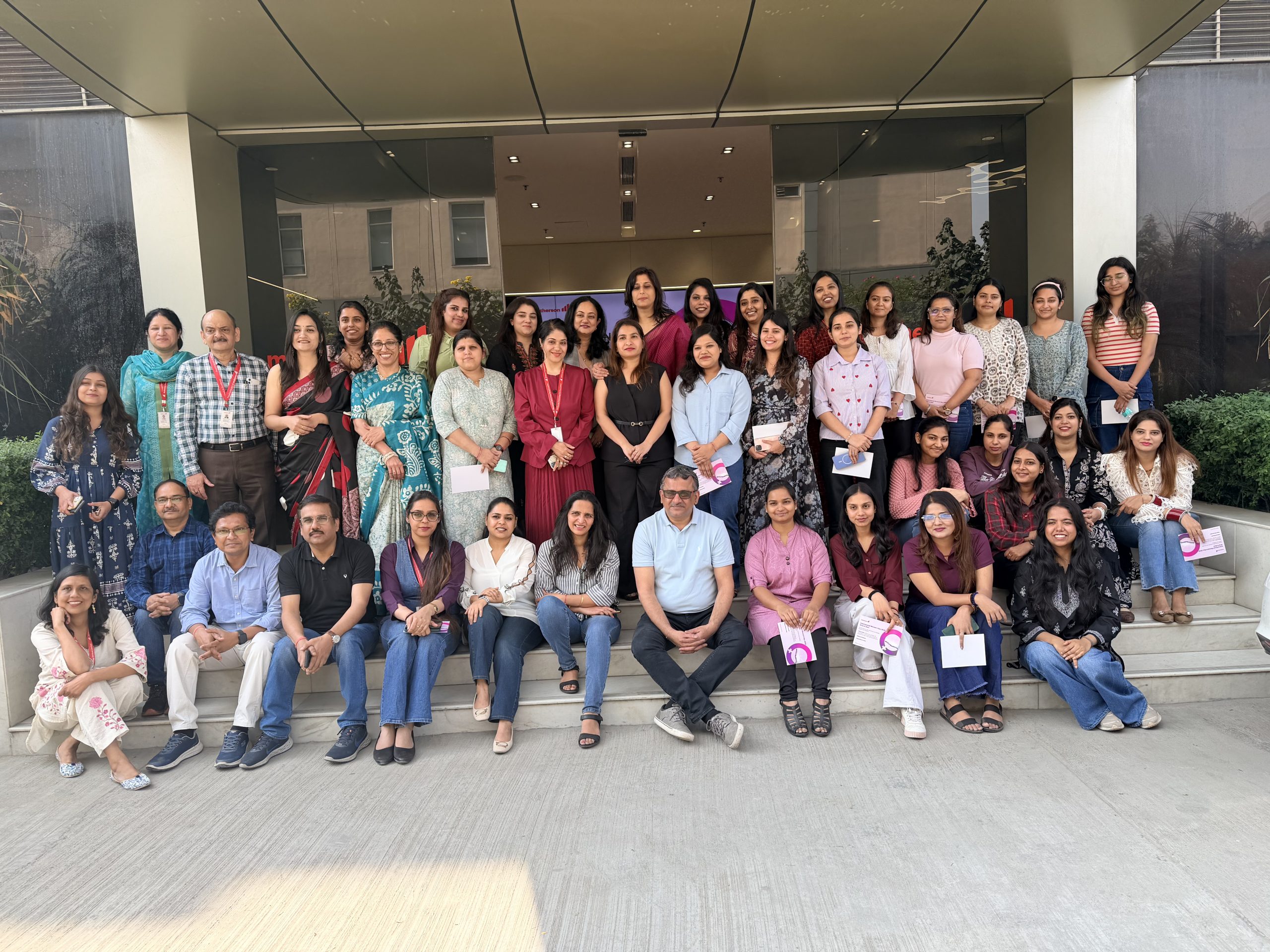 Employee group photograph